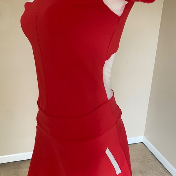Olayasport Red Athena Dress Size Small - Picture 8 of 16